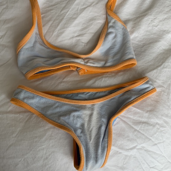 Frankies Bikinis Sawyer Terry Bikini - Picture 6 of 6